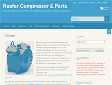 Tablet Screenshot of compressor-parts.org